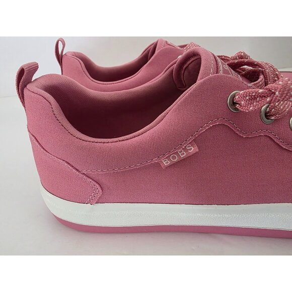 Skechers BOBS Meadow Womens Pink Memory Foam Sneakers Size 8.5 US - Picture 3 of 7